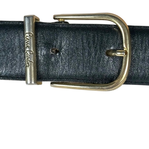 PIERRE CARDIN VINTAGE Minimalist Leather Belt - Picture 4 of 6